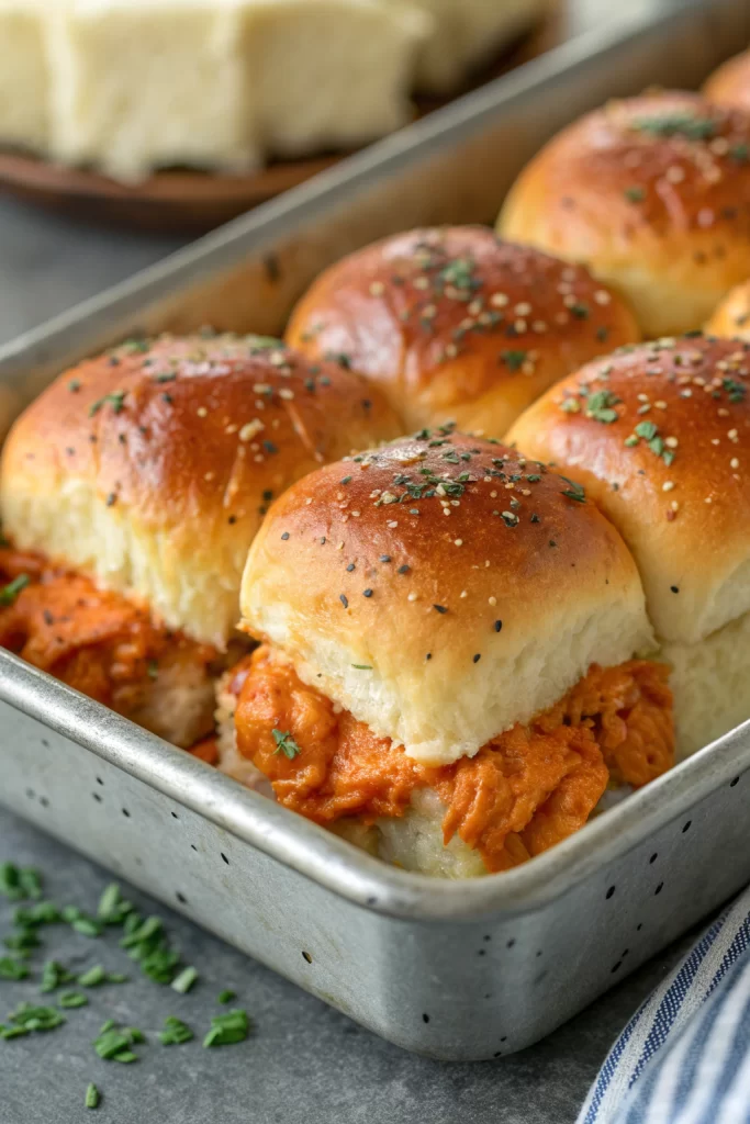 Buffalo Chicken Sliders Recipe