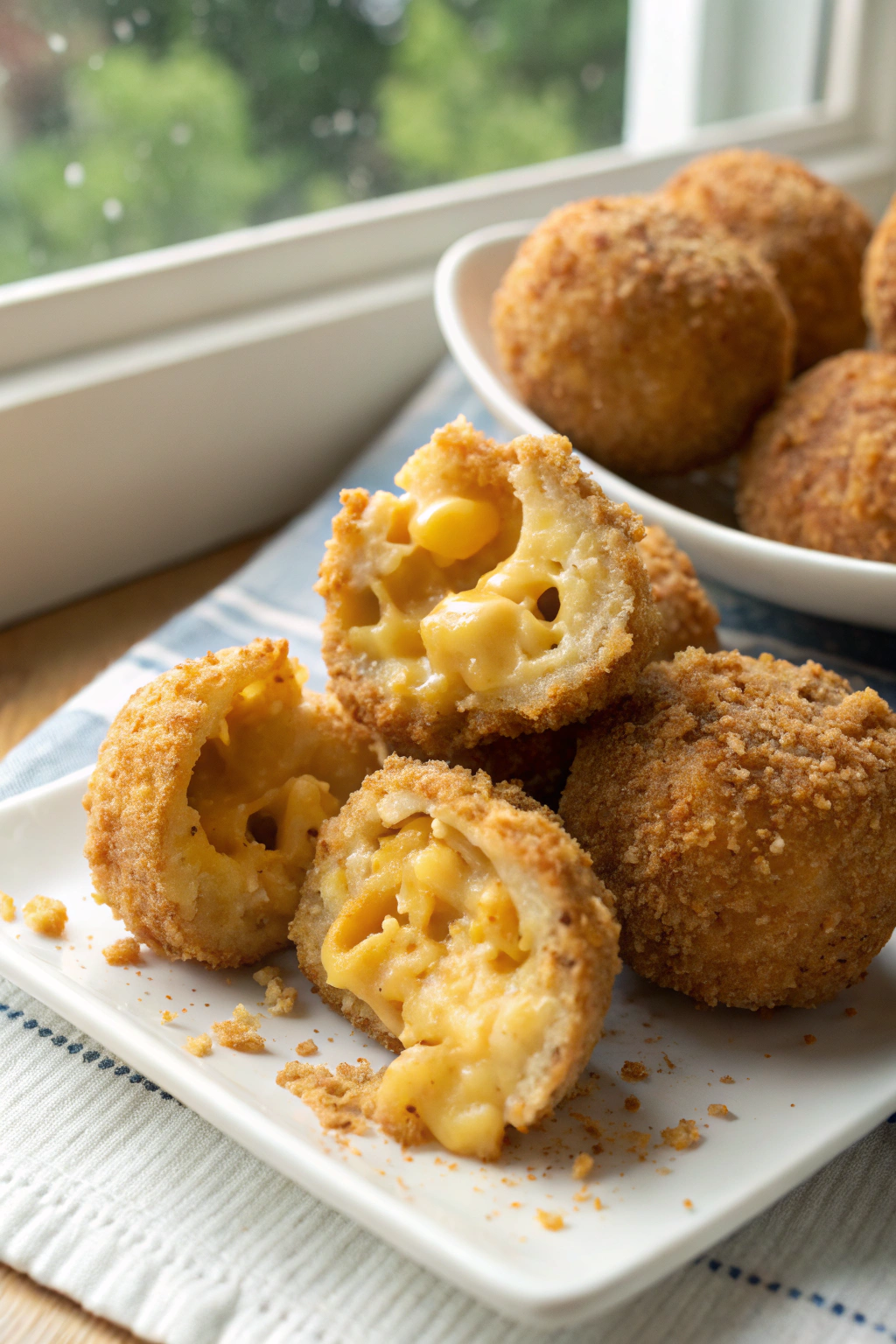 Crispy Air Fryer Mac and Cheese Balls Recipe