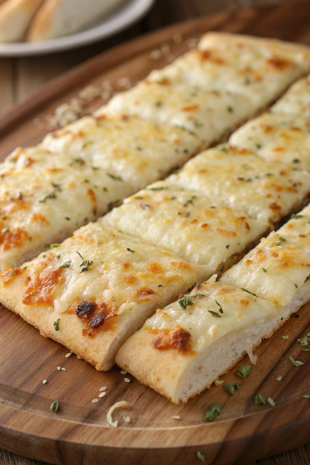 Easy Homemade Cheesy Breadsticks Recipe