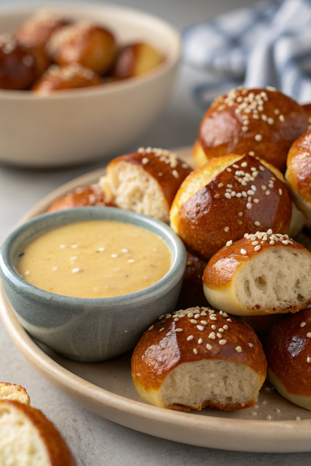 Easy Homemade Soft Pretzel Bites Recipe