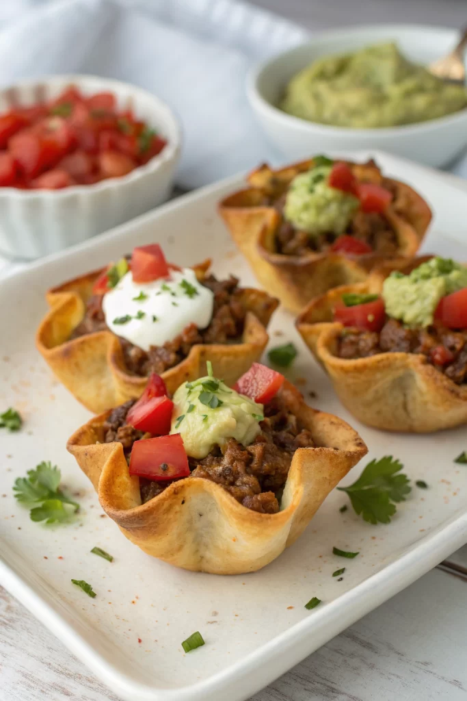 Easy Taco Cups Recipe
