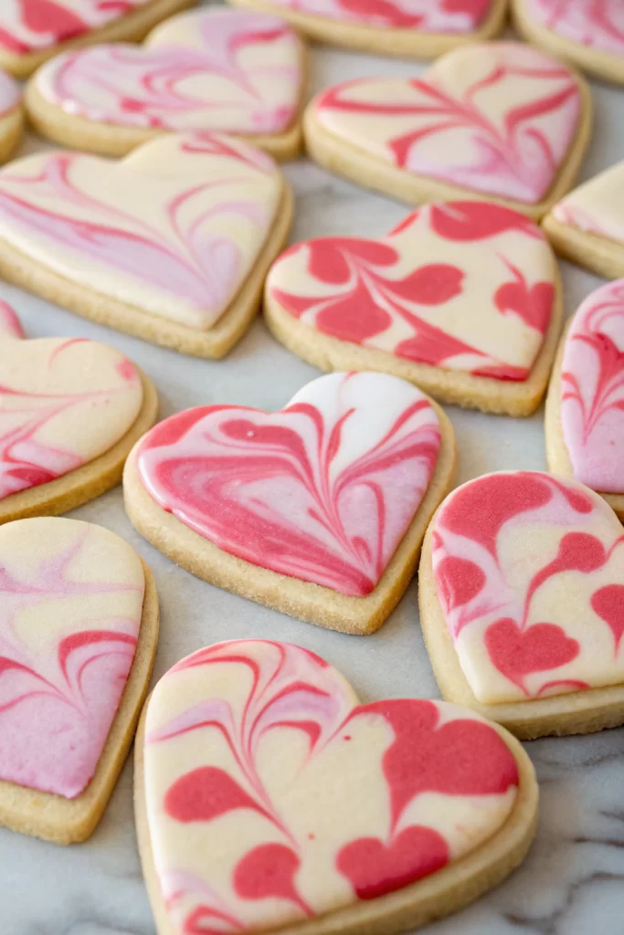 Heart-Shaped Valentine's Day Cookies Recipe