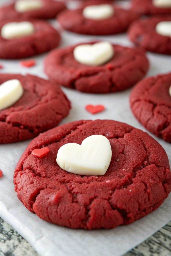 Red Velvet Heart Cookies Recipe