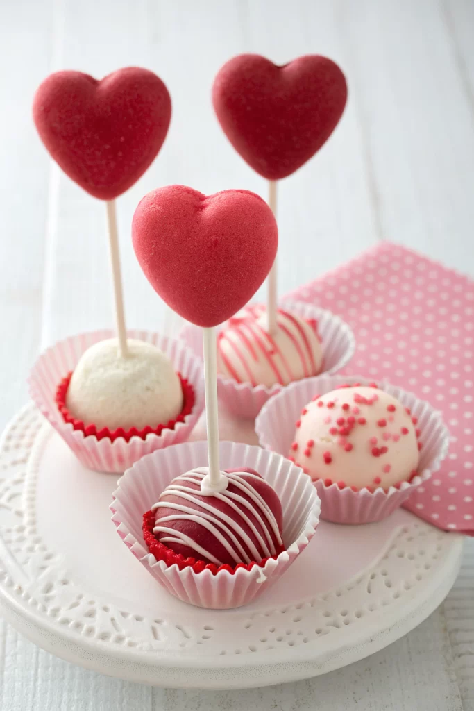 Red Velvet Heart Pops Recipe