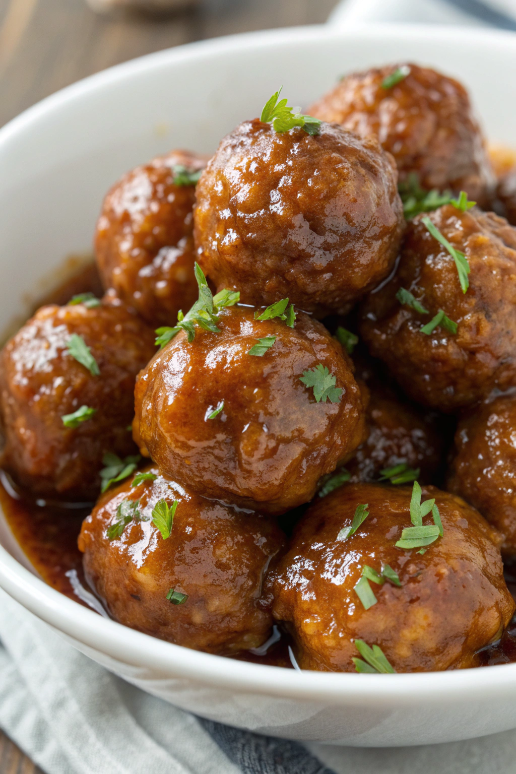 Tasty Slow Cooker Honey Garlic Meatballs Recipe