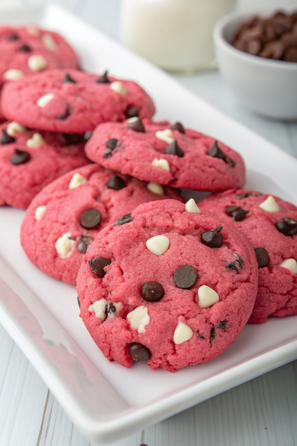 Valentine Strawberry Cookies Recipe