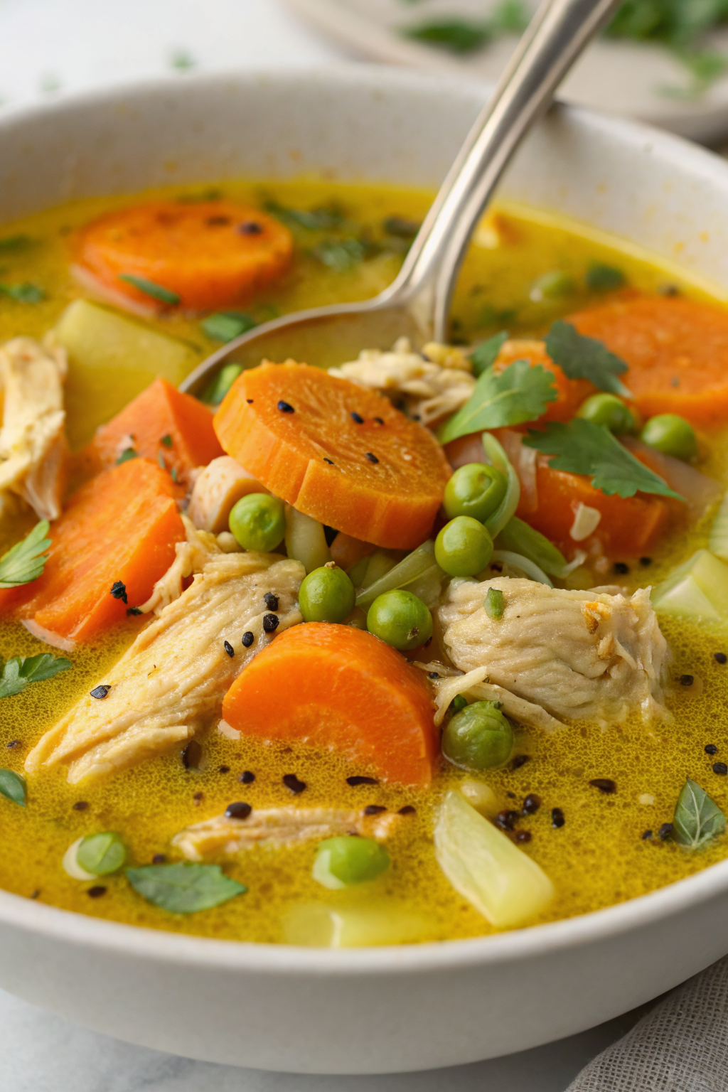 Anti Inflammatory Turmeric Chicken Soup Recipe