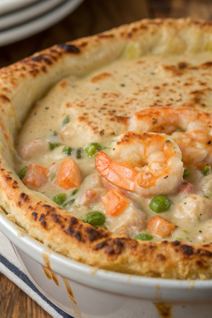 Cheddar Bay Biscuit Seafood Pot Pie Recipe