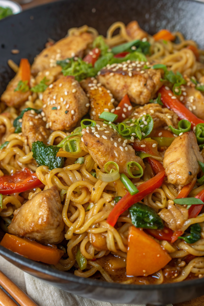 Chicken Ramen Stir Fry Recipe