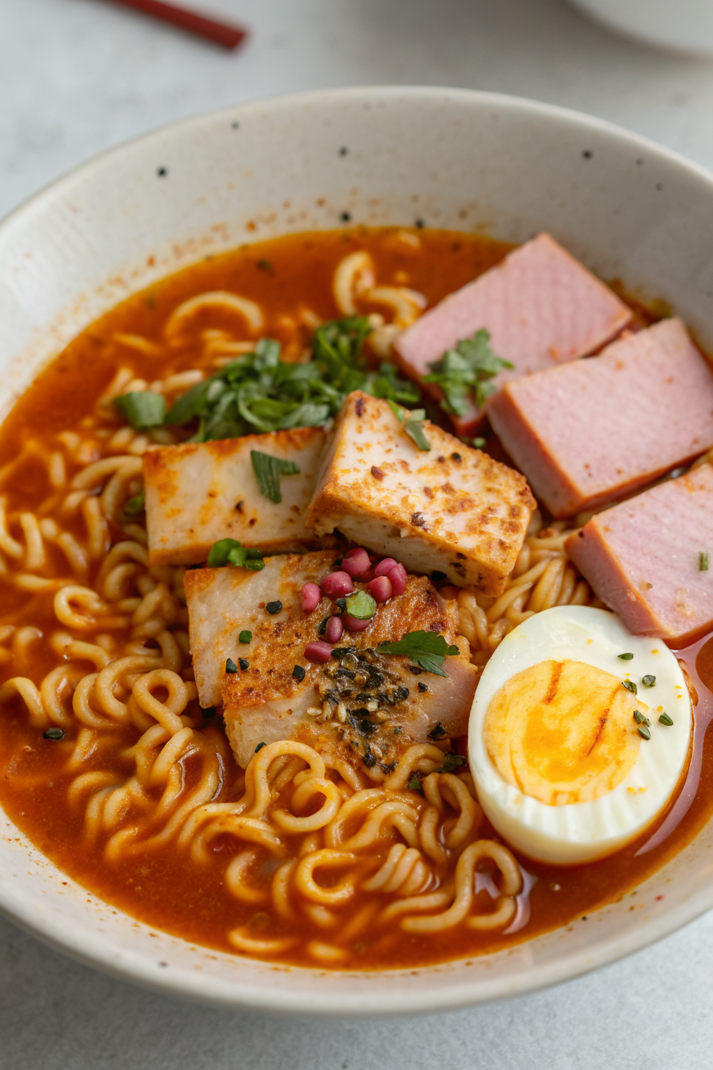 Chili Oil Tofu Ramen Recipe