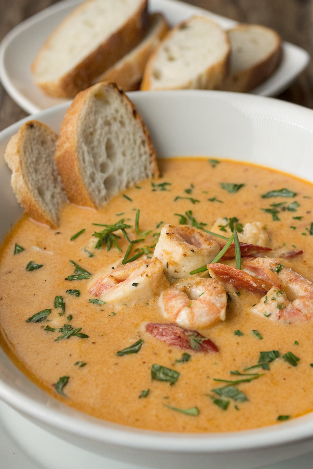 Crab and Shrimp Seafood Bisque