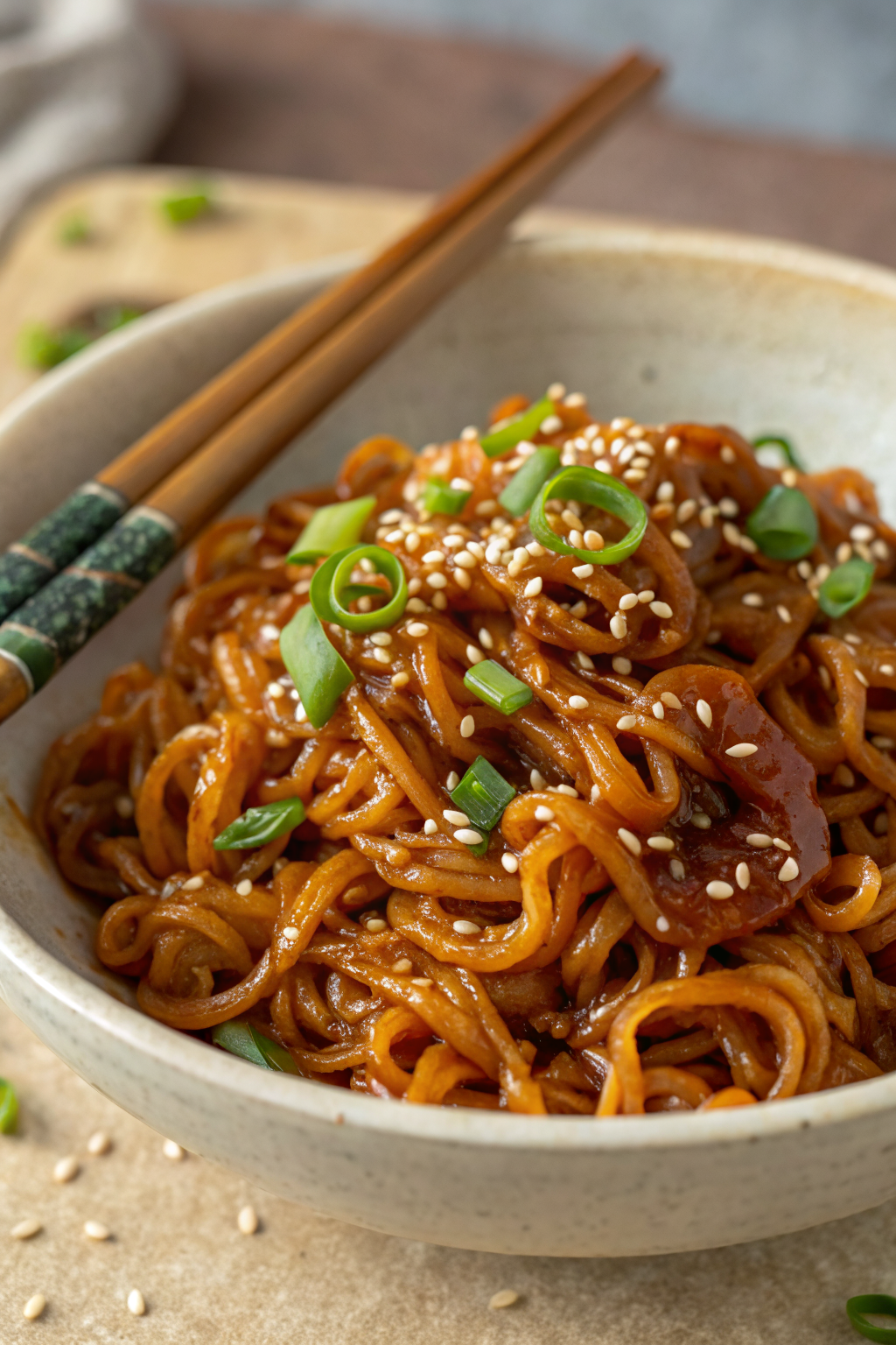 Easy Saucy Ramen Noodles Recipe
