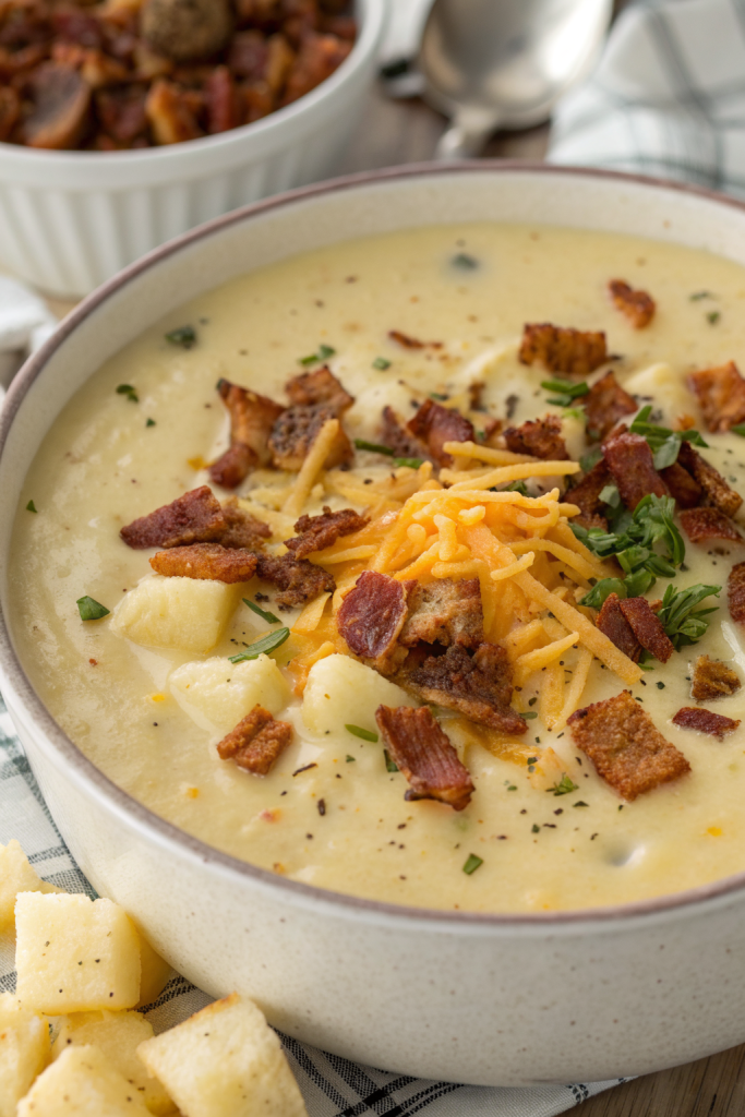 Homemade Loaded Potato Soup Recipe