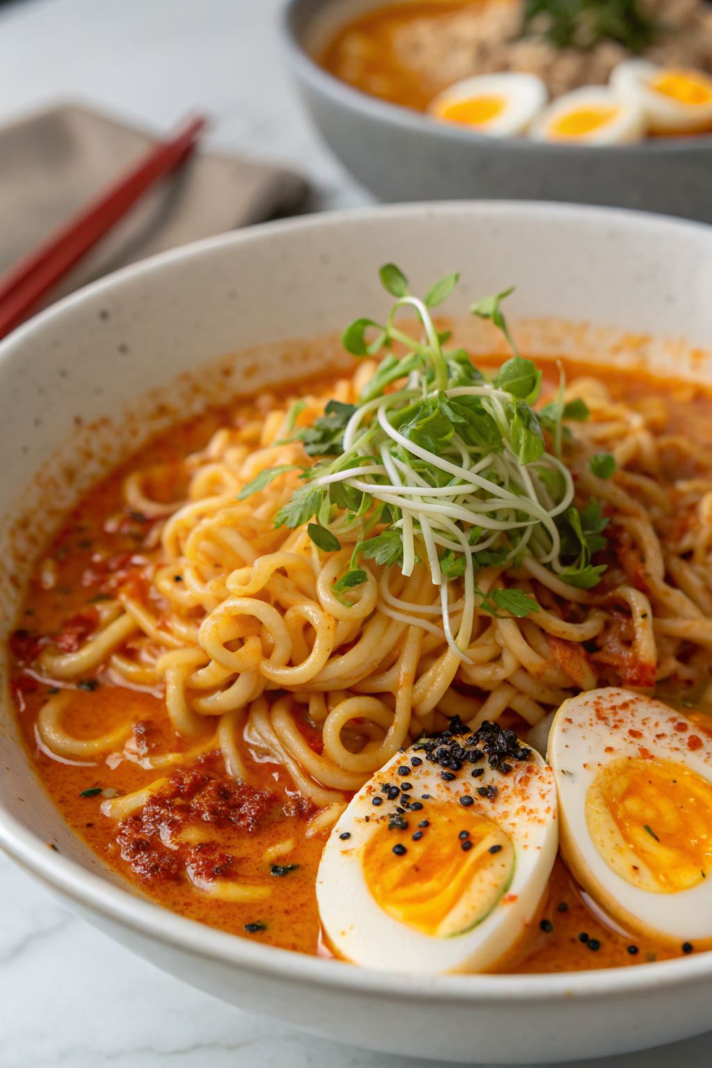 Peanut-y Red Thai Curry Ramen Recipe
