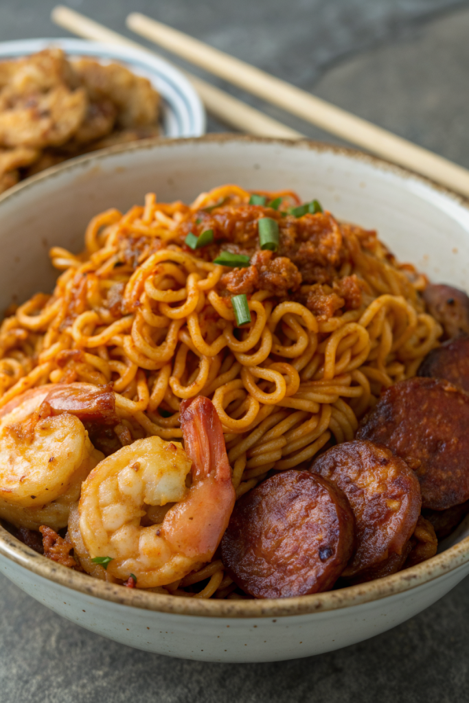Shin Ramyun Spicy Creamy Stir Fry Instant Ramen