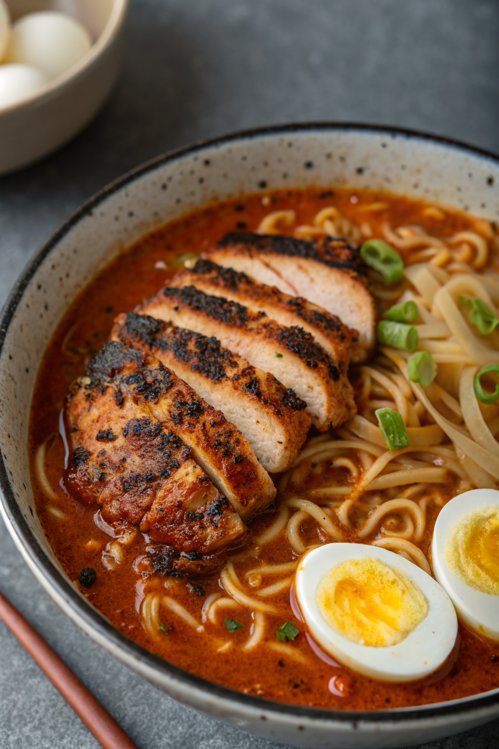 Spicy Creamy Chicken Ramen Recipe