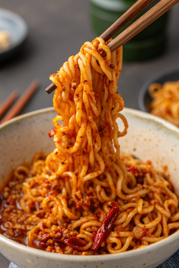 Spicy Instant Ramen Recipe