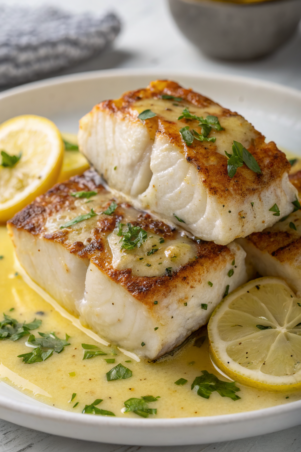 Tasty Lemon Garlic Butter Cod Recipe