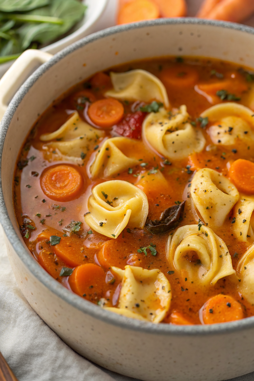 Vegetable Tortellini Soup Recipe
