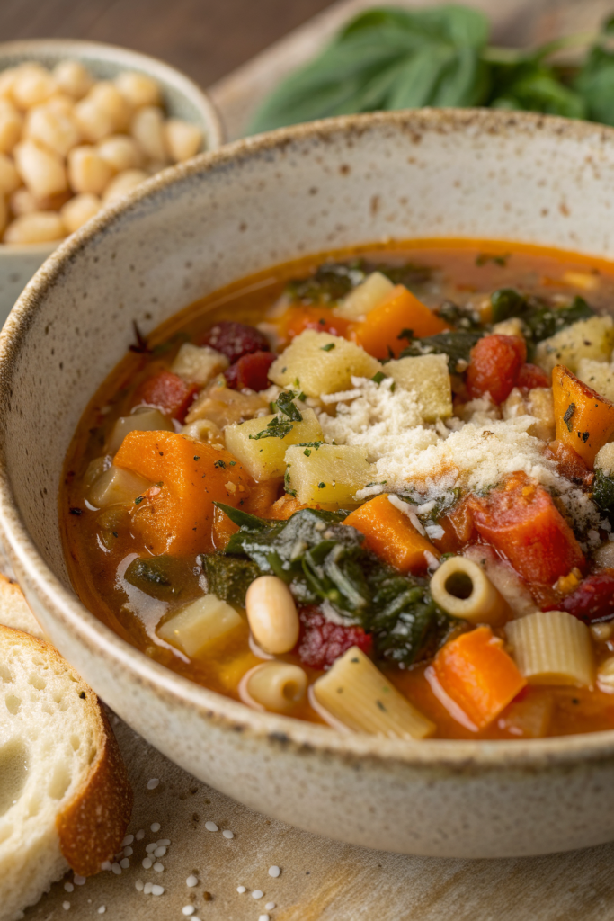 Winter Minestrone Soup Recipe