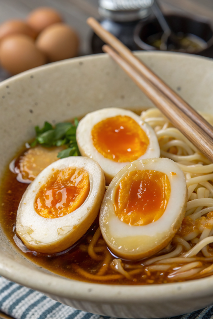 Ajitama Japanese Ramen Egg Recipe