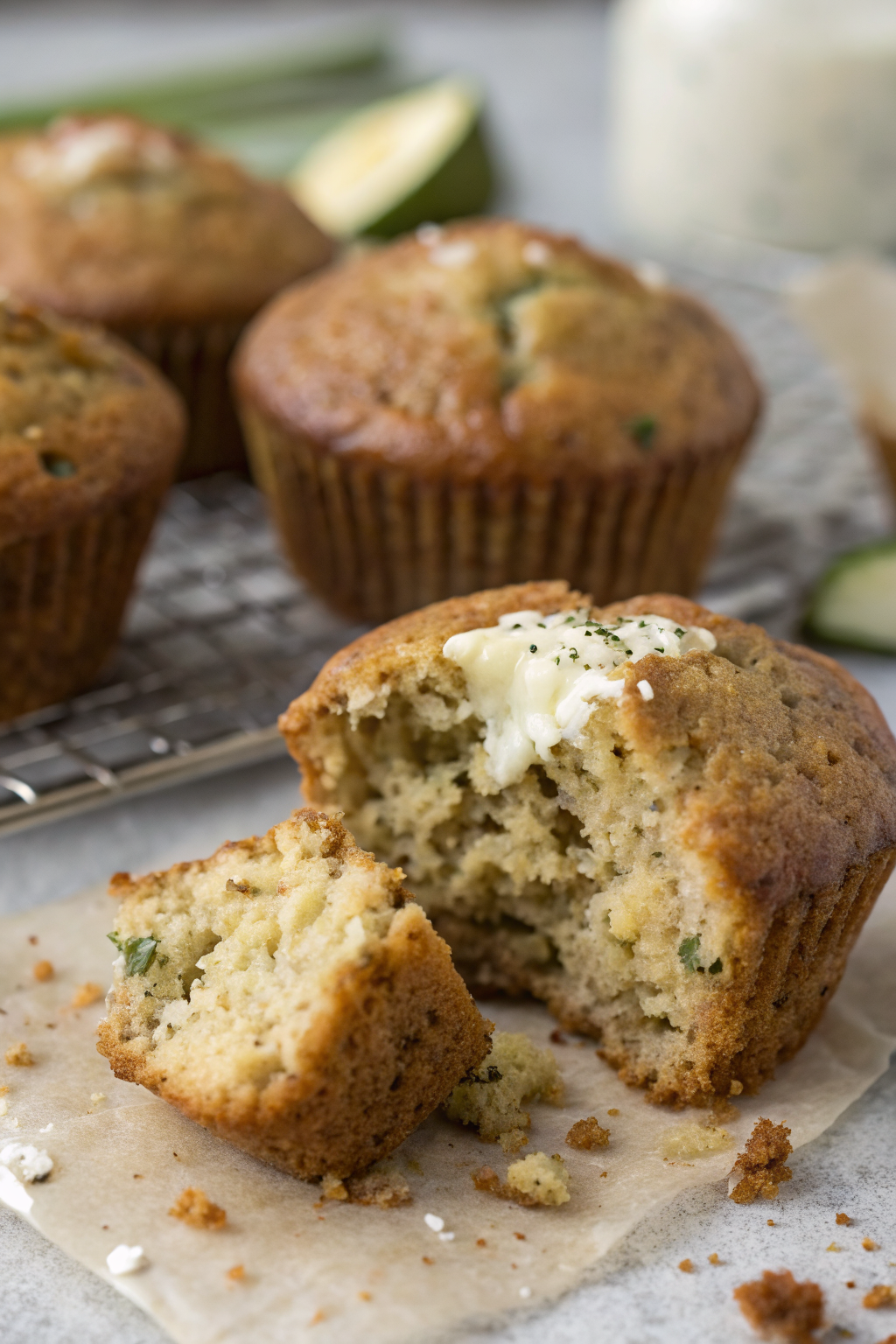 Banana Zucchini Muffins Recipe