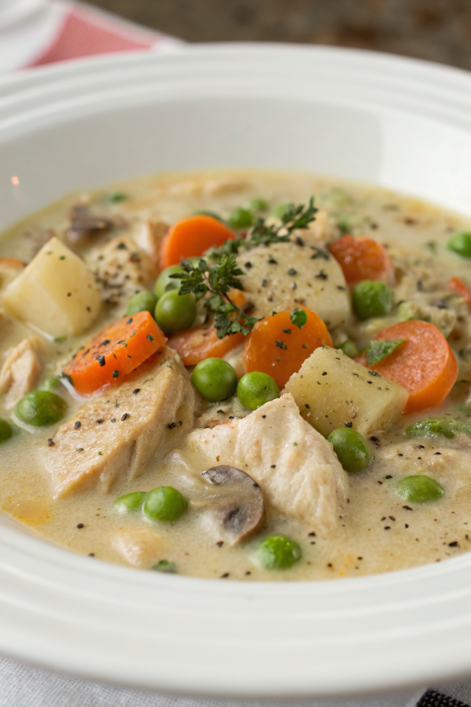 Chicken Pot Pie Soup Recipe