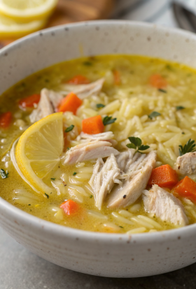 Greek Lemon Chicken Soup Recipe