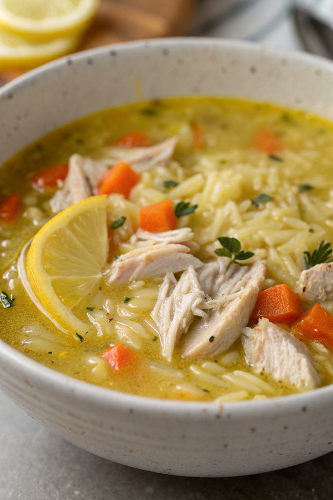 Greek Lemon Chicken Soup Recipe