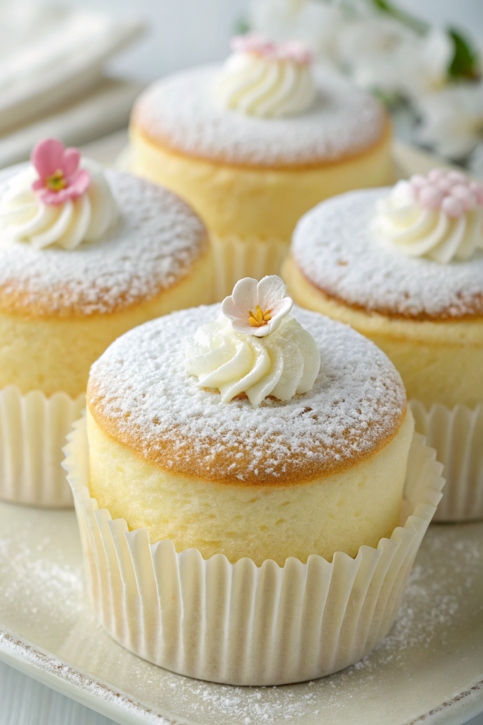 Japanese Cotton Cheesecake Cupcakes Recipe