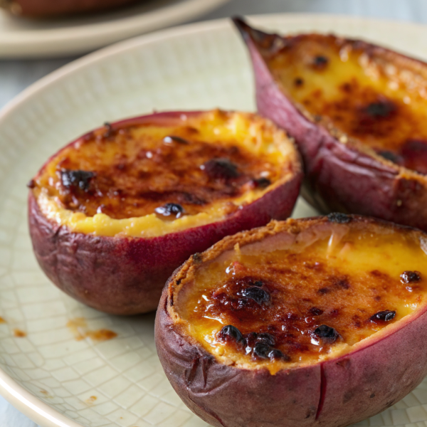 Japanese Sweet Potato Creme Brulee Recipe