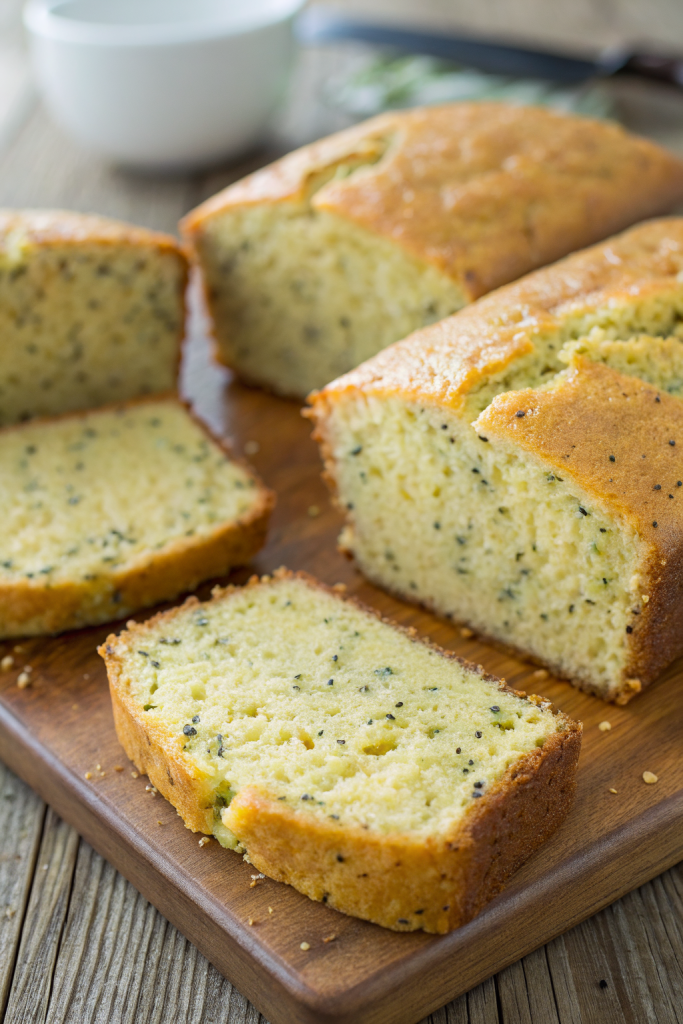 Lemon Poppy Seed Zucchini Bread Recipe