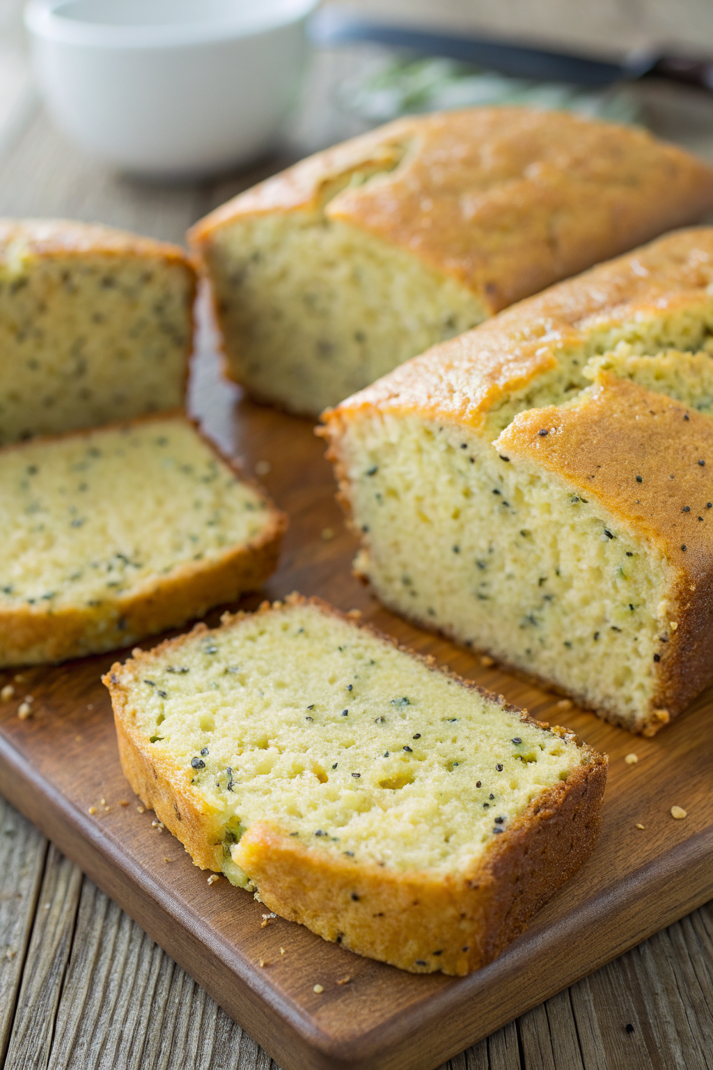 Lemon Poppy Seed Zucchini Bread Recipe