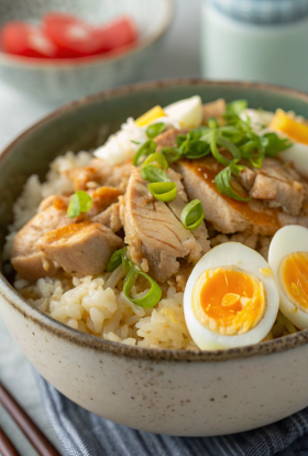 Oyakodon Japanese Chicken Egg Rice Bowl Recipe
