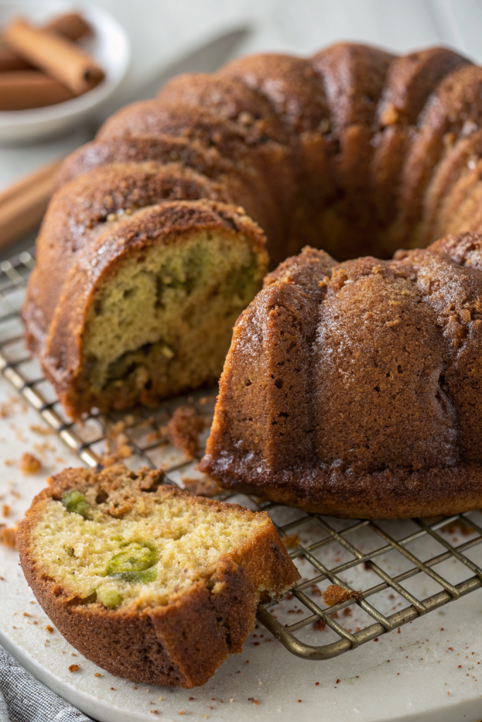 Pecan Zucchini Bundt Cake Recipe