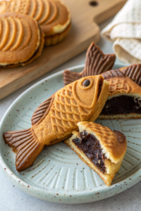 Taiyaki Japanese Fish Dessert Recipe