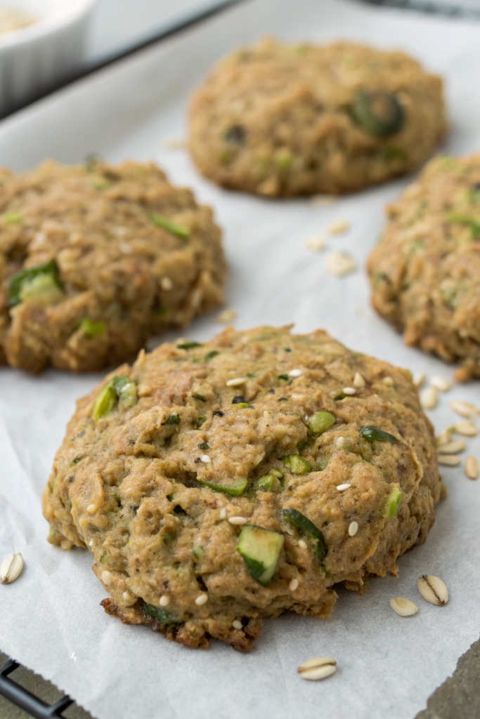 Zucchini Bread Breakfast Cookies