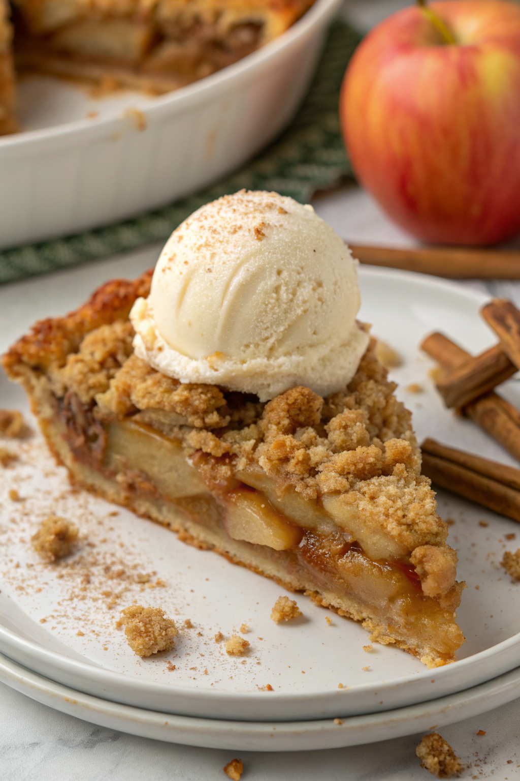 Apple Crumb Pie Recipe