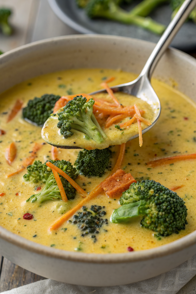 Broccoli Cheddar Soup Recipe