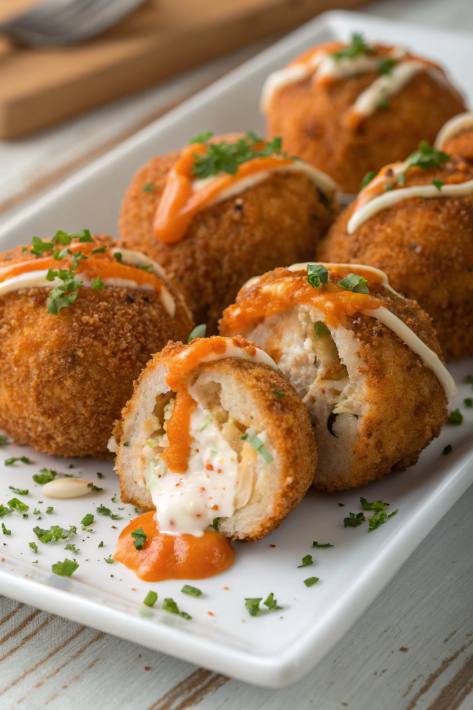 Buffalo Chicken Bombs Recipe