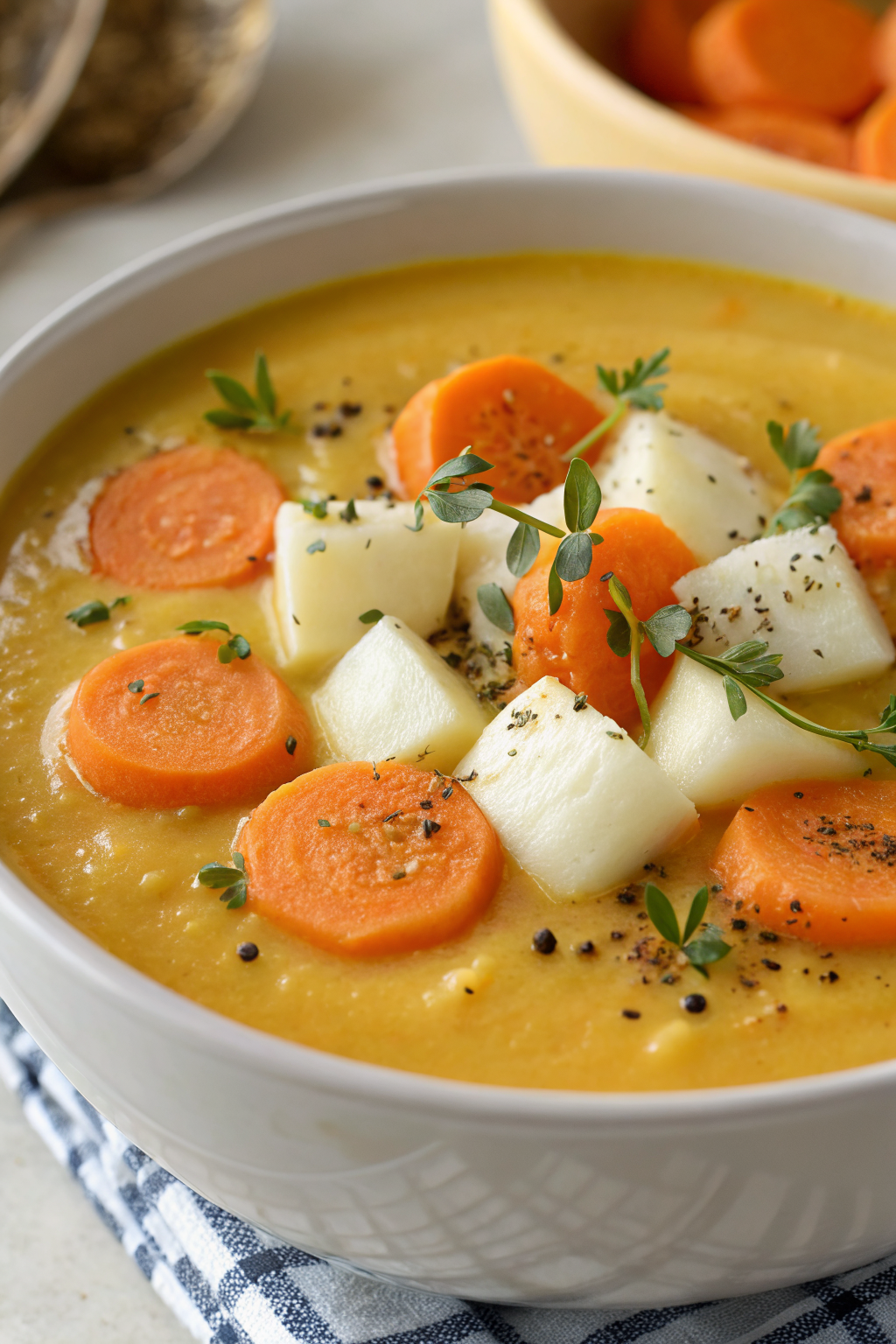 Carrot Potato Soup Recipe