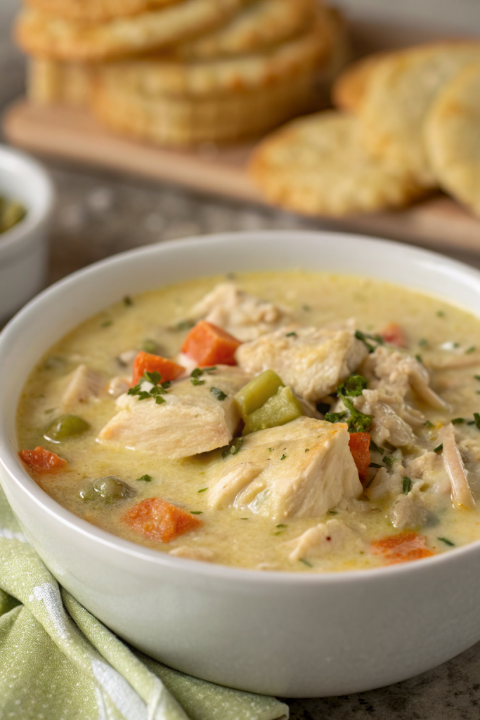 Chicken Veggies Soup Recipe
