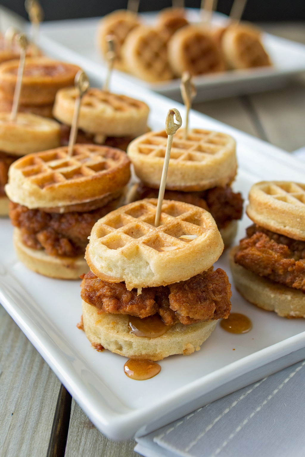 Chicken and Waffle Sliders Recipe