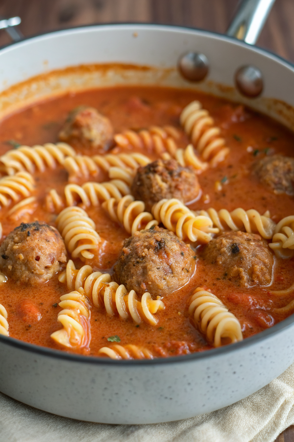 Creamy Italian Meatball Soup Recipe