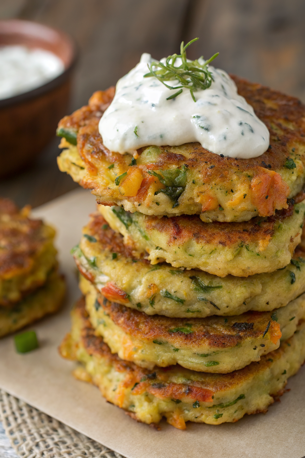 Crispy Zucchini Fritters Recipe