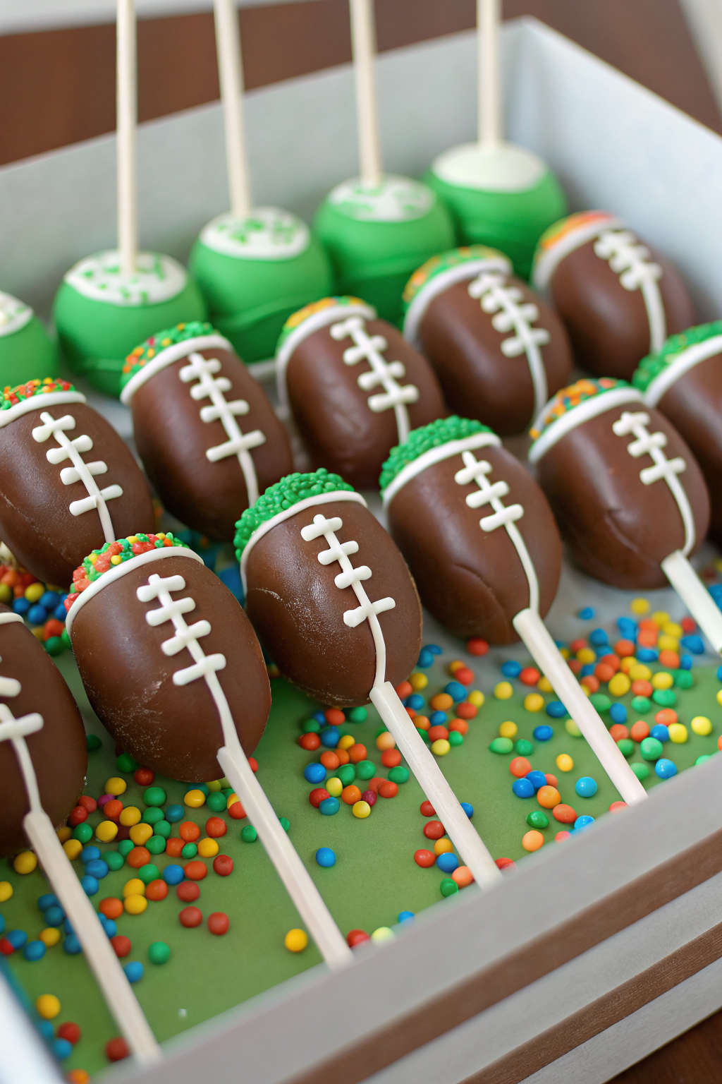Football Cakesicles Recipe