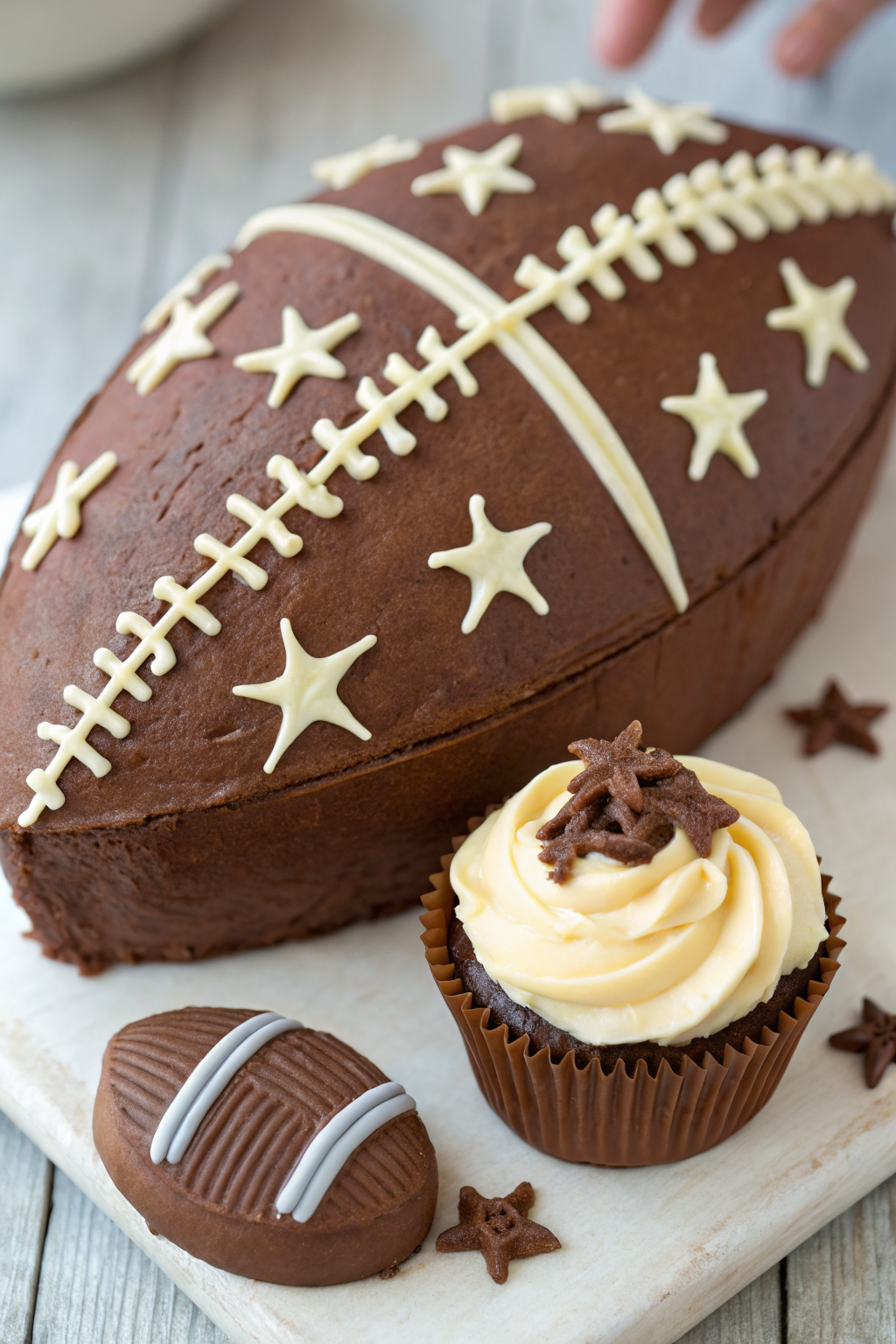 Football Pull A Part Cupcakes Recipe