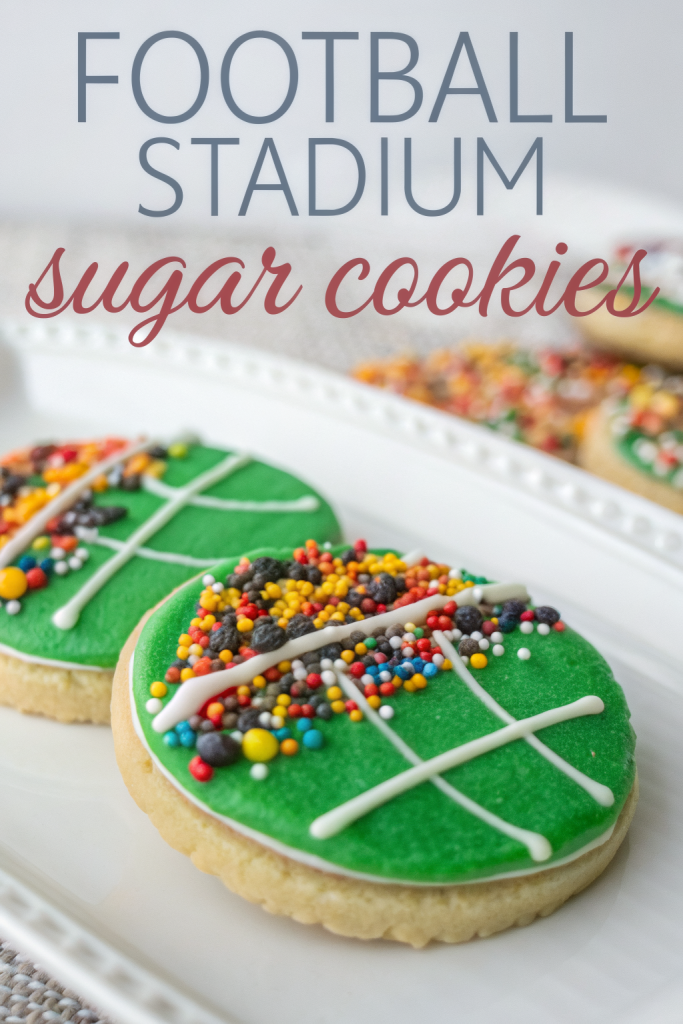 Football Stadium Sugar Cookies Recipe