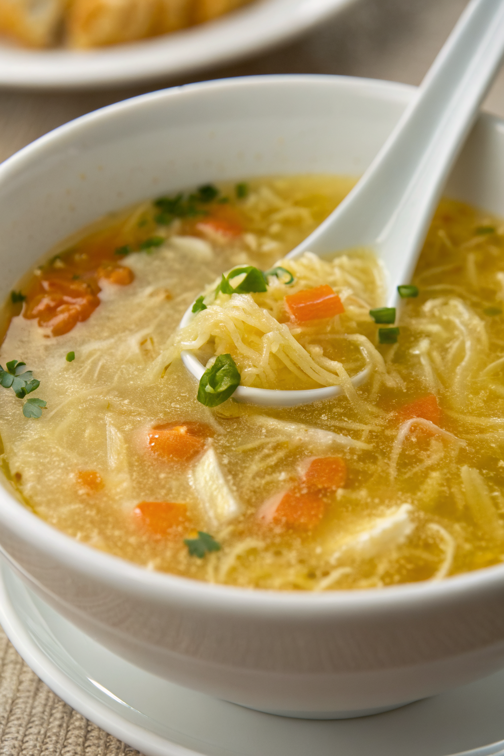 Homemade Egg Drop Soup Recipe