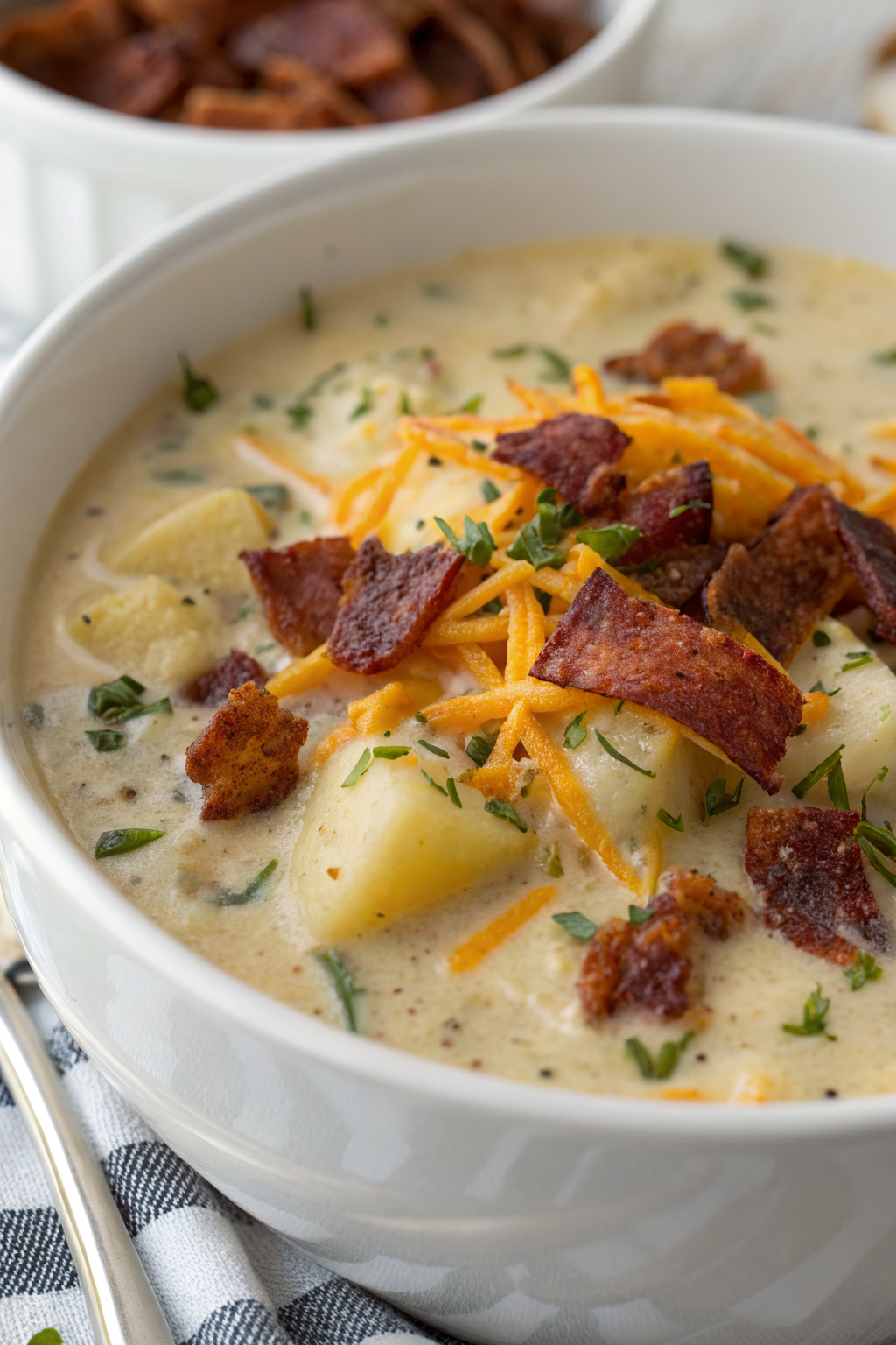 Homemade Loaded Potato Soup Recipe